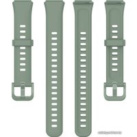 Ремешок Rumi силиконовый для Huawei Band 7 (шалфейно-зеленый)