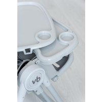 Высокий стульчик VipBaby Milan (rocky grey)