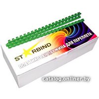 Пластиковая пружина для переплета Starbind 28 мм 50 шт (зеленый)