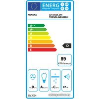 Кухонная вытяжка Franke Trend line FTL 808 BK 321.0524.214