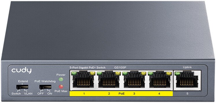 Неуправляемый коммутатор Cudy GS105P 1.0