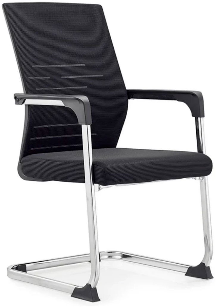 Офисный стул SitUp Boom CF Chrome (сетка черный)