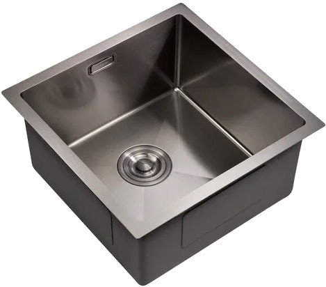 

Кухонная мойка Milacio Denia 44 Steel MC.77439 (сталь вороненая)
