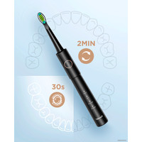Электрическая зубная щетка Fairywill E11 (черный, 8 насадок)