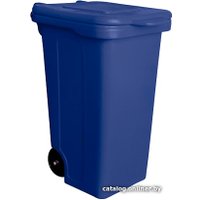 Контейнер для мусора БЗПИ с крышкой 120 л (синий)