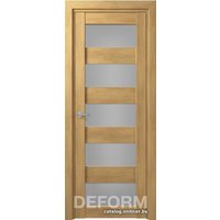 Межкомнатная дверь Юркас Deform D12 ДО 60x200 (дуб шале натуральный/мателюкс)