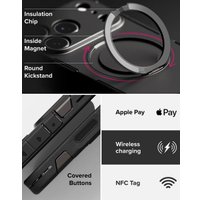 Чехол для телефона Ringke Alles для iPhone 17 Pro Max Gun Metal