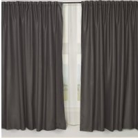 Комплект штор Mio Tesoro Канвас 150x250 (2 шт, темно-серый)