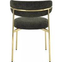 Стул Signal Elton Raven 78 (оливковый/золотой)