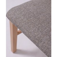 Стул DREWMIX Nilo 10 (серо-бежевая ткань 5в/бук)