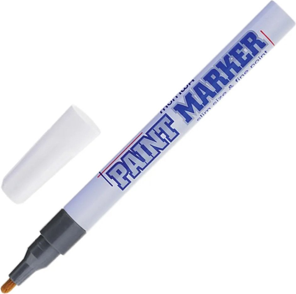 

Маркер MunHwa Slim Paint Marker SPM-06 (серебристый)