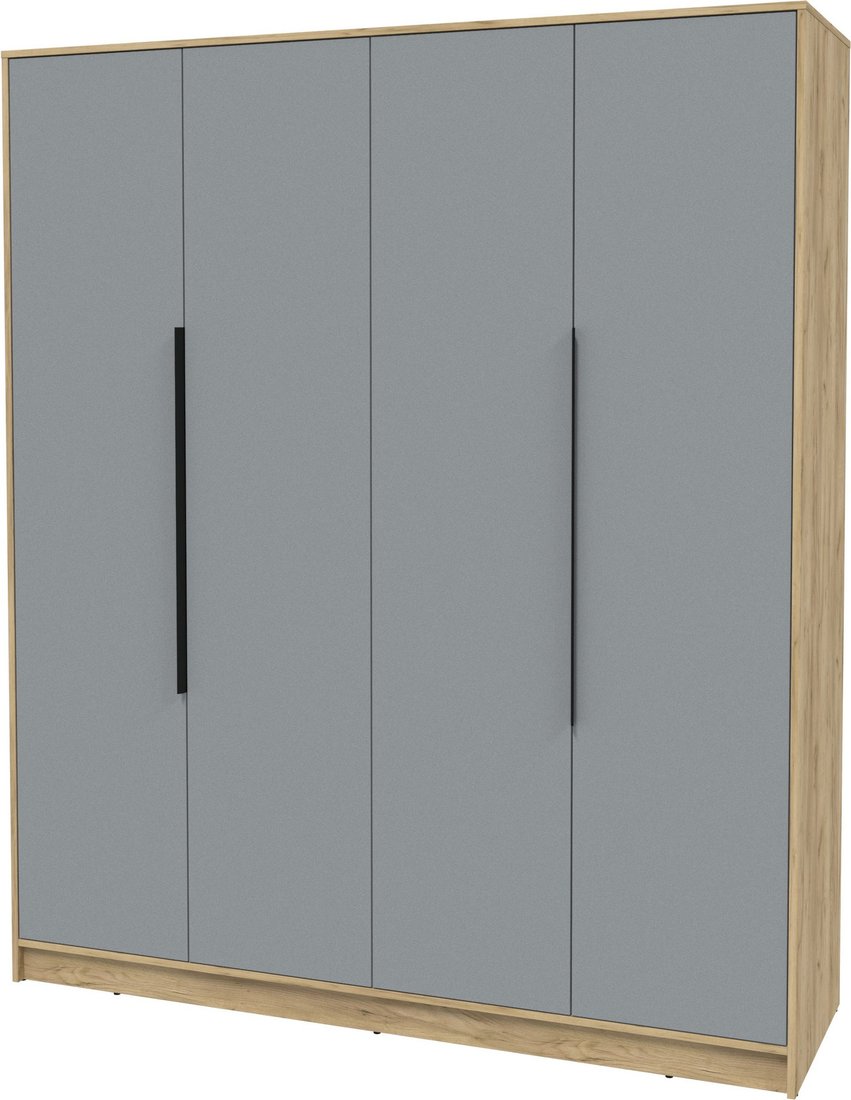 

Шкаф распашной Интерлиния Концепт КТ-Ш4 (серебро/дуб золотой)