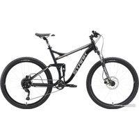 Велосипед Stark Tactic 27.5 FS HD р.22 2022 (черный/серебристый)