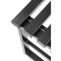 Скамейка Sundays Relax СКМС-1 со спинкой (черный)