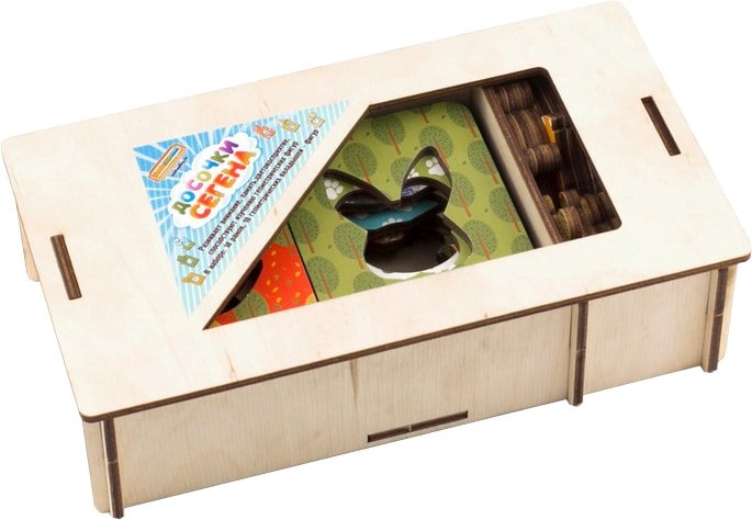 

Мозаика/пазл WoodLand Toys Доски Сегена Животные 068202