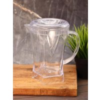 Набор стаканов для воды и напитков ILikeGift Transparent set 5766-04-0 (white)