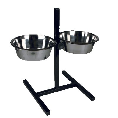 

Подставка для мисок Zoonik 08811 (черный, с мисками)