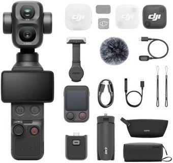 Экшен-камера DJI Osmo Pocket 4P Vlog Combo (черный)