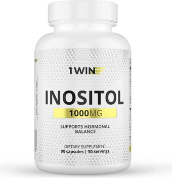 Витамины, минералы 1WIN Инозитол B8 1000 мг (90 капсул)