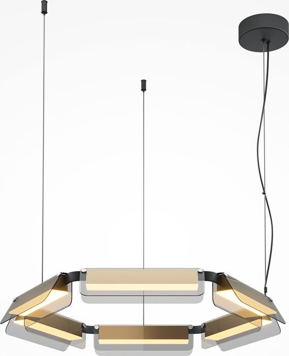 Подвесная люстра Maytoni Flat MOD296PL-L40BS3K