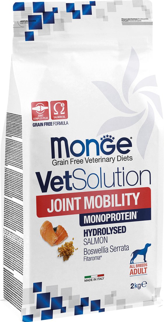 Сухой корм для собак Monge VetSolution Dog Joint Mobility 2 кг