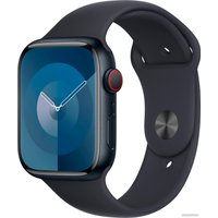 Ремешок Apple Sport Band MT3F3 (45 мм, темная ночь, размер M/L)