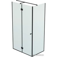 Душевой уголок Benetto BEN-102_BL_M 120x80x220 (матовое стекло/черный)