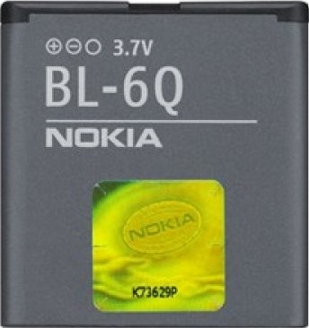 

Аккумулятор для телефона Копия Nokia BL-6Q