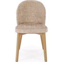 Стул Halmar Basso (бежевый/дуб натуральный)