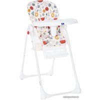 Высокий стульчик Lorelli Dulce 2021 (white fruits)