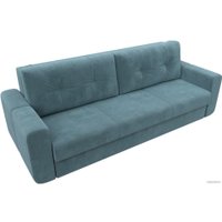 Диван Лига диванов Лига-031 121254 (велюр бирюзовый)