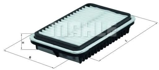 

Воздушный фильтр Mahle Knecht LX1588