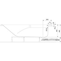 Ванна Kolo Comfort Plus 170x75 с ручками [XWP1471000]