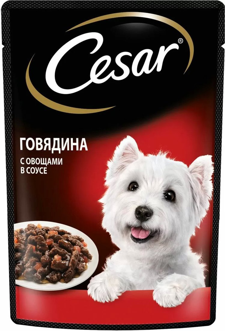 

Пресервы Cesar говядина с овощами в соусе 85 г