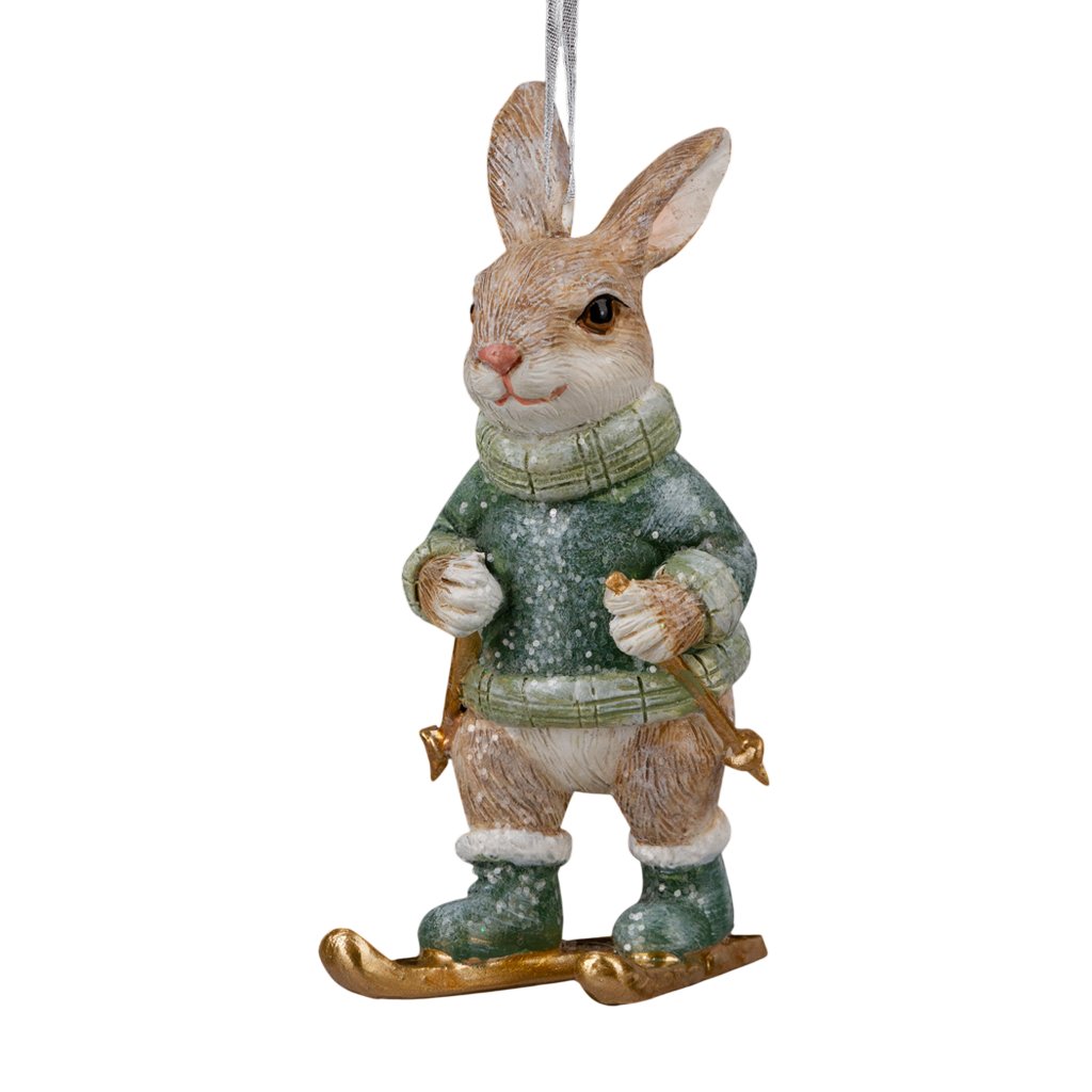 Елочная игрушка Erich Krause Decor. Заяц лыжник 64577