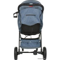 Коляска прогулочная «книга» Pituso Toledo S1 (джинс, колеса AIR)