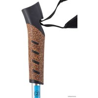 Палки для скандинавской ходьбы Berger Nimbus 77-135 (серебристый/голубой)