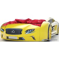 Кровать-машина КарлСон Roadster Лексус 162x80 (желтый)