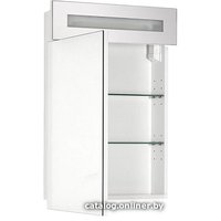  Aquanet Шкаф с зеркалом Адель 60 (белый)