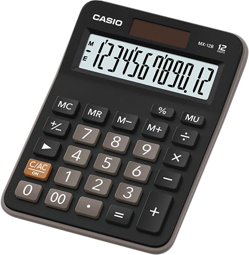 

Калькулятор Casio MX-12B (черный)