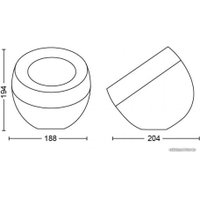 Ночник Philips Hue Iris (серебристый)