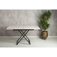 Стол-трансформер Levmar Apollo D36/S53 (дуб анкор светлый/черные опоры)