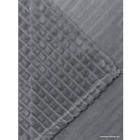 Плед Tex Republic Deco Кубики Фланель 200x220 93325 (серый)