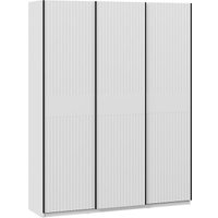 Шкаф-купе Трия Оскар Хилтон Т2 1800 271088 (ручка черная/белый снег/белый матовый)