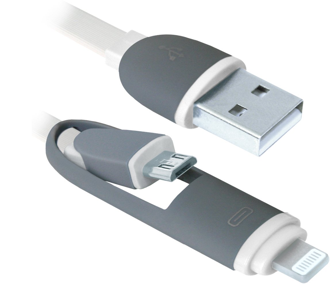 

Кабель Defender USB10-03BP (белый) [87493]