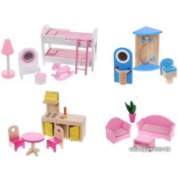 Кукольный домик Eco Toys Malinowa 4109