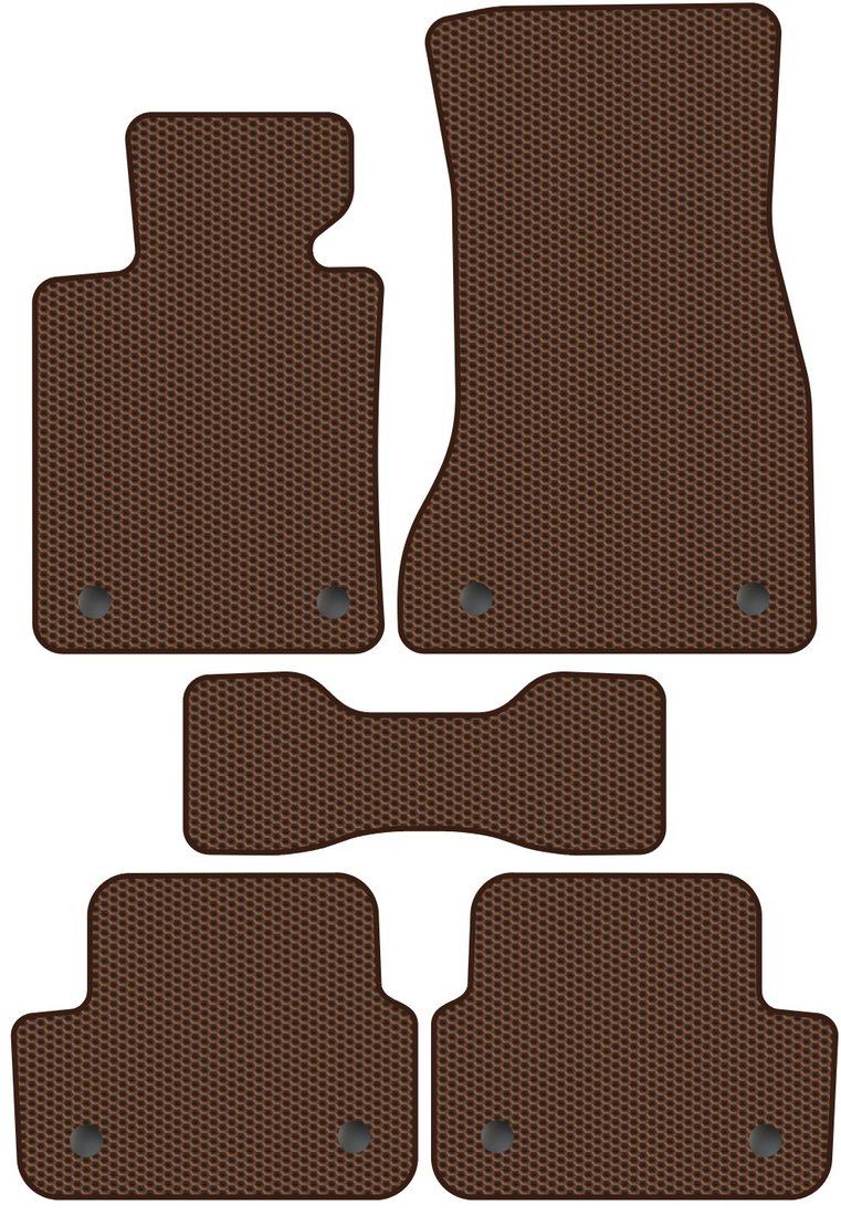 

Комплект ковриков для авто Alicosta BMW 5-Series VII (седан / G30, F90) 2016 - Н.В. (коричневый, сота)