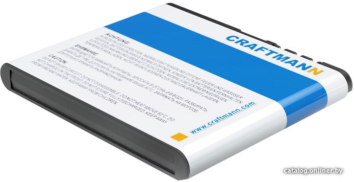 Аккумулятор для телефона Craftmann C1.02.460 (совместим с Nokia BL-5A)