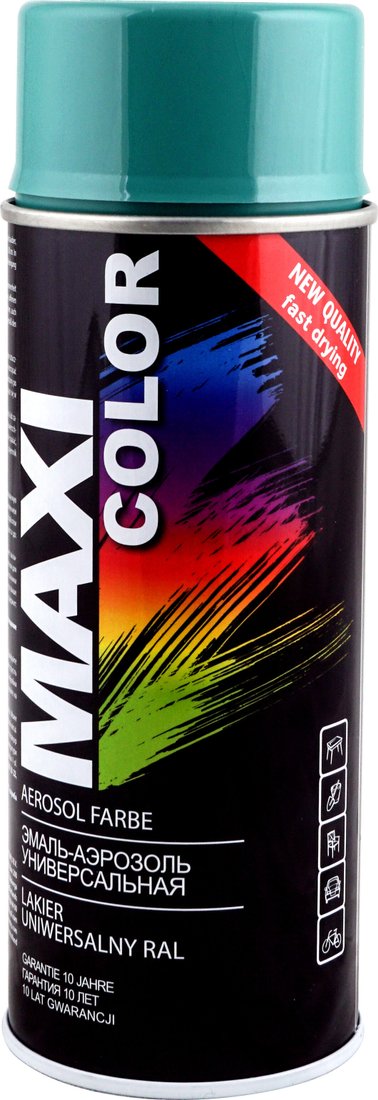 

Эмаль Maxi Color 6033MX RAL 6033 400 мл (мятно-бирюзовый)