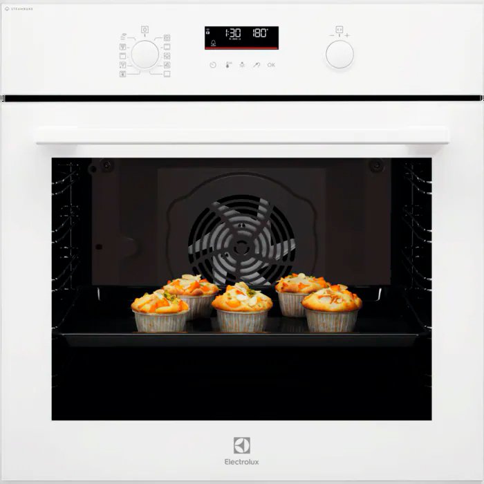 

Электрический духовой шкаф Electrolux SteamBake 600 EOD6F77WV